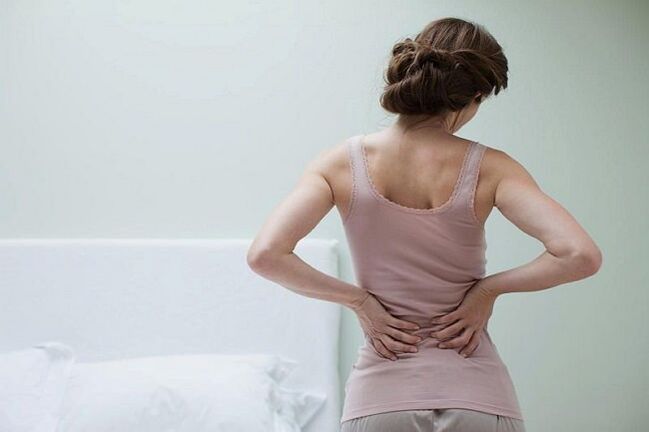 bolečine v hrbtu z ledveno osteohondrozo fotografija 3