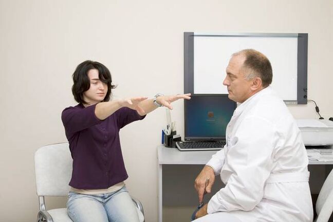 Diagnoza torakalne osteohondroze s strani nevrologa